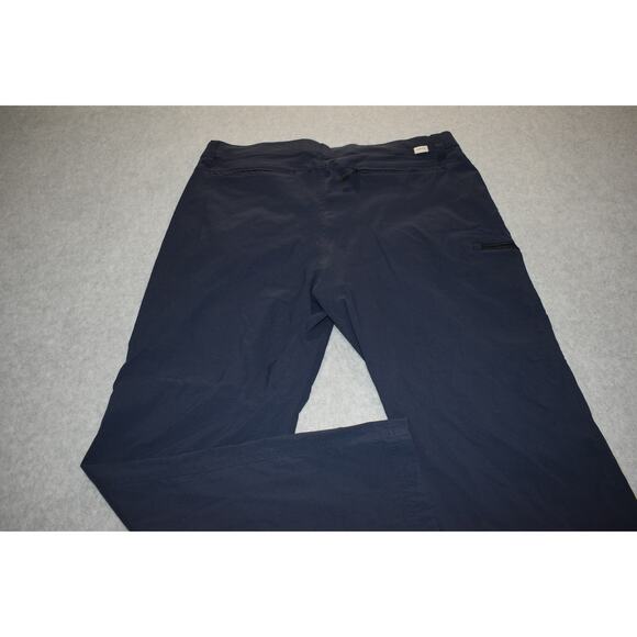 Orvis Fishing Tech Pants Mens Size 38 x 30 Stretch Nylon Blend Blue Zip Cargo - Picture 7 of 7